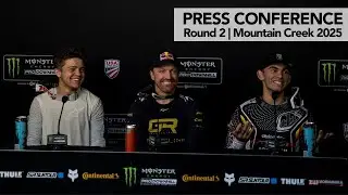 Press Conference | Round 2 at Mountain Creek | Monster Energy Pro Downhill Series 2025
