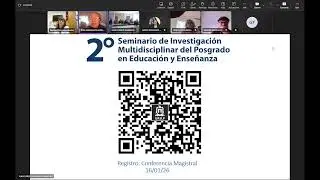 2o Seminario de Investigaci&oacute;n Multidisciplinar del Posgrado de Educaci&oacute;n y Ense&ntilde;anza