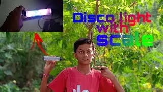 make your own Disco light with scale 💡subscribe