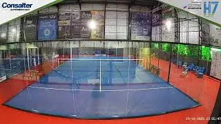 Quadra 1 (19/10/2025 - Parte 2) -  H7 Sports Ao Vivo
