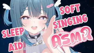 【ASMR/KU100】Soft Acapella Singing 🤍 Fall Asleep Soundly and Feel Calm [Soundproof Booth, EN/日本語]