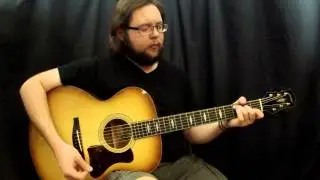 Acoustic Music Works Guitar Demo - Collings SJ, Small Jumbo, Adirondack