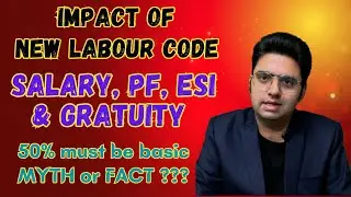 Impact of New Labour Law on Take-Home Salary | PF, ESI, GRATUITY Revised Calculation | 2026