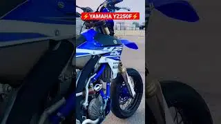 Yamaha YZ250F Supermoto ⚡ #shorts #yamaha #yz250f #dreambike #4stroke