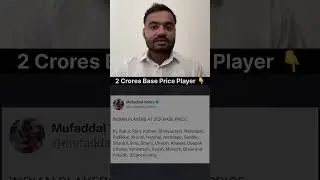 🚨IPL 2025 Auction Base Price 2 Crores | #IPLAuction #IPL #IPL2025 #Shorts #Cricket #RCB