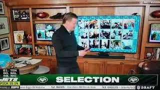 The jets draft Denzel mims at #59