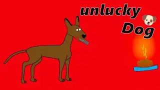 The Dog vs The Sliding Bowl | Funny 2D Animation🐶