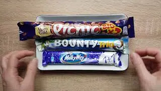 Can You Guess What&rsquo;s Inside These Candy Bars? No talking. No music. Satisfying sounds.