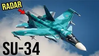 Sukhoi fighter jet Su-34 Fullback. 