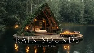 Relaxing Piano Music with Rain Sounds | Sleep, Study & Stress Relief