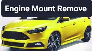 Замена опоры двигателя Ford Focus mk3 1.6 Ti-VCT
