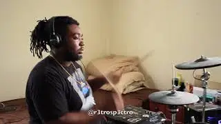 The Funky Monk - Drum cover by: Retro Spectro