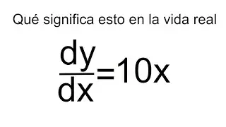 INTERPRETACIÓN DE UNA ECUACIÓN DIFERENCIAL Y SU SOLUCIÓN. No Conocimientos Previos