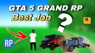 Grand RP Best Job For Earn Money | GTA 5 Grad RP Job Guide Hindi