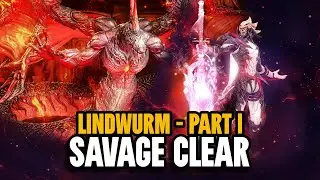 FFXIV - Прохождение Arcadion M12S, часть 1 (Дикий уровень) | Вид от лица DRK