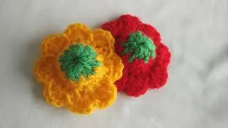 How to Crochet Bell Flower | Simple & Elegant Flower Pattern #prettyflower #quickflowers