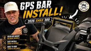 The Best GPS & Display Mount for the Yamaha XMAX 300! Clean Install