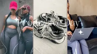 HOW WE MANAGE OUR BUSY Schedule : Gym sessions , 9h WORk Day & a bit of shopping act