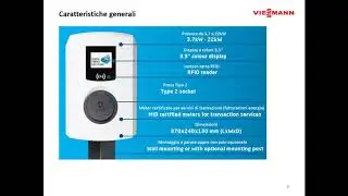 Ricarica veicoli elettrici: la colonnina EVE mini di Viessmann