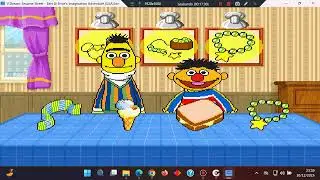Sesame Street Bert & Ernie's Imagination Adventure (V.Smile Vtech) V.Dream v1.3 Emulator Test Win 11