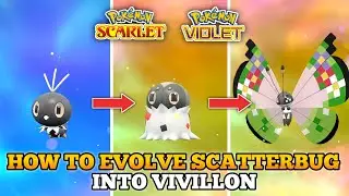 How To Evolve Scatterbug Into Spewpa And Vivillon In Pokemom Scarlet and Violet