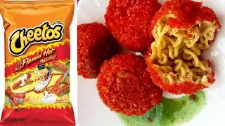 Flammin' hot cheetos noodles recipe / cheetos noodles recipe