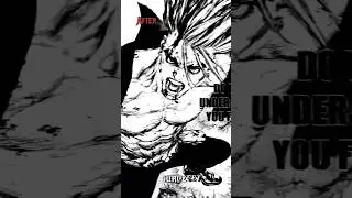 Grow-up Dr Stone x Sun Ken Rock Manga - Blade | using Alight motion first time #youtubeshorts