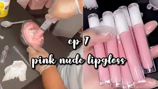 ENTREPRENEUR LIFE EP 7: HOW TO MAKE PINK NUDE LIPGLOSS