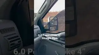Mostly Stock 6.0 Powerstroke with a 4&rdquo; Straight Pipe