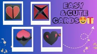 Greeting cards for explosion box 🎁 | cards for scrapbook