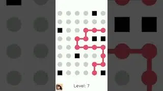 Find a Way Game Dots Journey Level 7 | Puzzle Game | Find a Way #gaming #puzzlegame #brain #game
