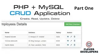 PHP CRUD With Image Upload Part1