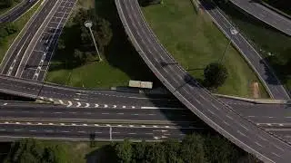Empty Highways In Buenos Aires