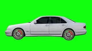 2001 Mercedes-Benz W210 AMG55 Green Screen | GR Studio