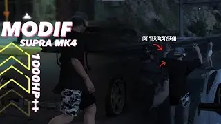 MODIF SUPRA MK4 MALAH MEMBAWA PETAKA!!! - GTA5 RP