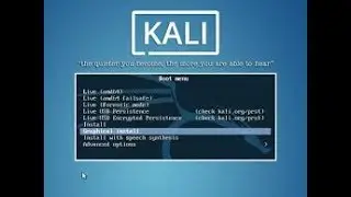 Install Kali Linux 2016 1 on PC