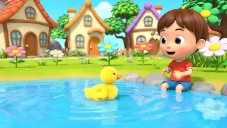 Oops! Baby Duck Took a Tumble on the Pond | Nursery Rhymes for Kids & Baby Songs