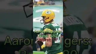NFL Qb's Best And Worst Passing Yards Game #shorts #nfl