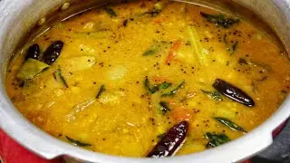 സൂപ്പർ ടേസ്റ്റിലൊരു വറുത്തരച്ച സാമ്പാർ 😋 / Varutharacha Sambar / Sadya Special