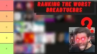 Ranking The Worst of BreadTube In a Tier List