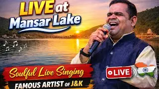 Live Singing at Mansar Lake | Rinku Mansarwala | Famous Artist of Jammu & Kashmir | Mansar Vlog 
