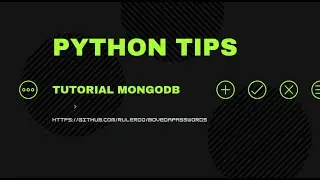 Tutorial: MongoDB + Python (App Boveda de Passwords)