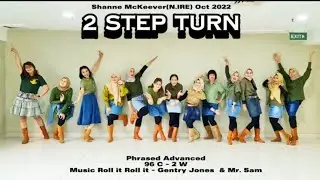 2 Step Turn Linedance || Shanne McKeever || Mahitra