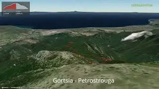 Gortsia - Petrostrouga ∆ hiking trails ∆ 3d-trail.com/greece/
