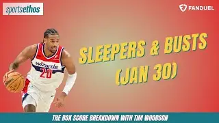 Fantasy Basketball Box Score Breakdown (Jan 30) | Waiver Wire Must-Adds & Drops 🏀