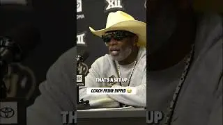 #coachprime didn&rsquo;t want to elaborate further on his QBs 😅 #coloradobuffaloes #football