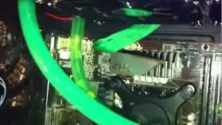 Water cooling Haf x Pc rig