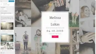 Header Image - Bloom WordPress Wedding Theme