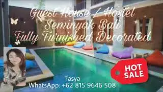 Guesthouse Hostel Seminyak Bali For Sale