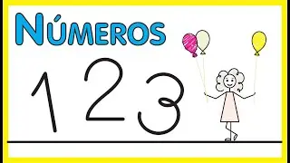 Escrevendo os N&uacute;meros - Aprenda Escrever os N&uacute;meros de 1 at&eacute; 10
